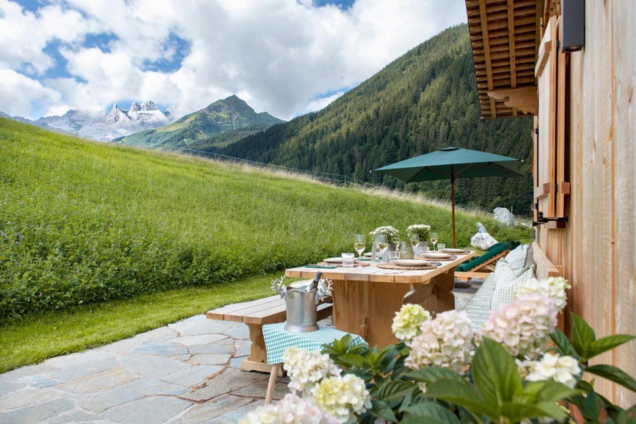 Chalet Berghaus Gauertal Schruns Eksteriør billede