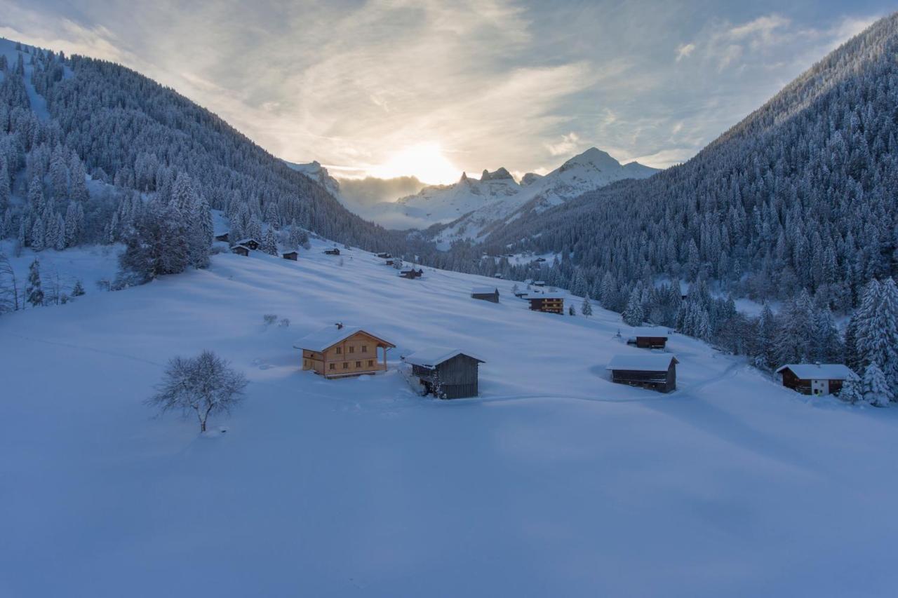 Chalet Berghaus Gauertal Schruns Eksteriør billede